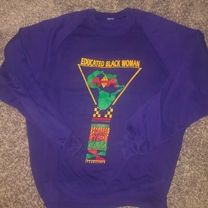 BLACK WOMAN SWEATSHIRT